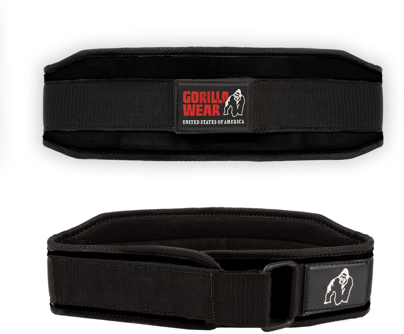 Gorilla Wear Halterriem - 4 Inch Dames Lifting Belt - Zwart