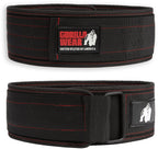 Gorilla Wear Halterriem - 4 Inch Nylon Lifting Belt - Zwart