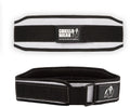 Gorilla Wear Halterriem - 4 Inch Dames Lifting Belt - Zwart/Wit