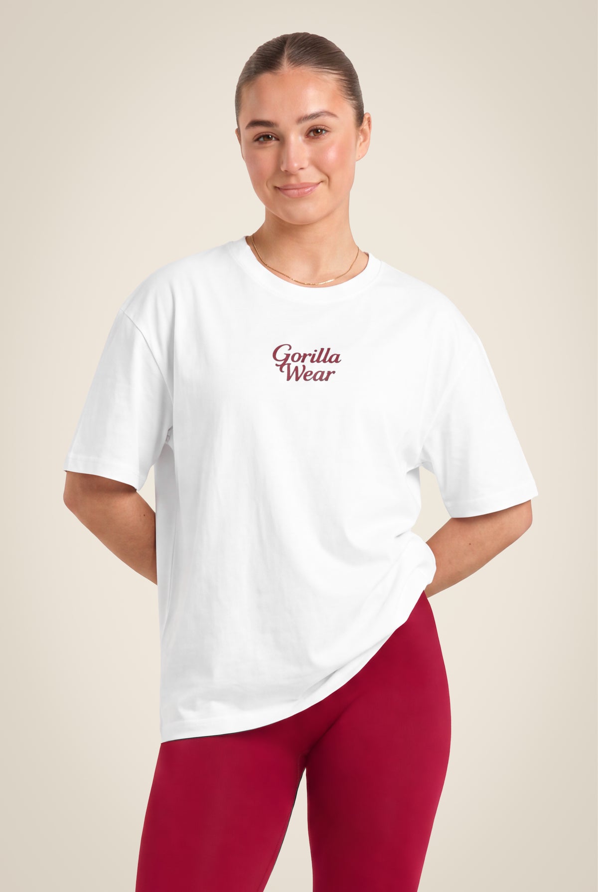 Gorilla Wear Vienna Oversized T-Shirt - Weiß
