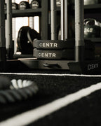 Centr x HYROX Perform Turf - 2 banen met eind zones - met logo