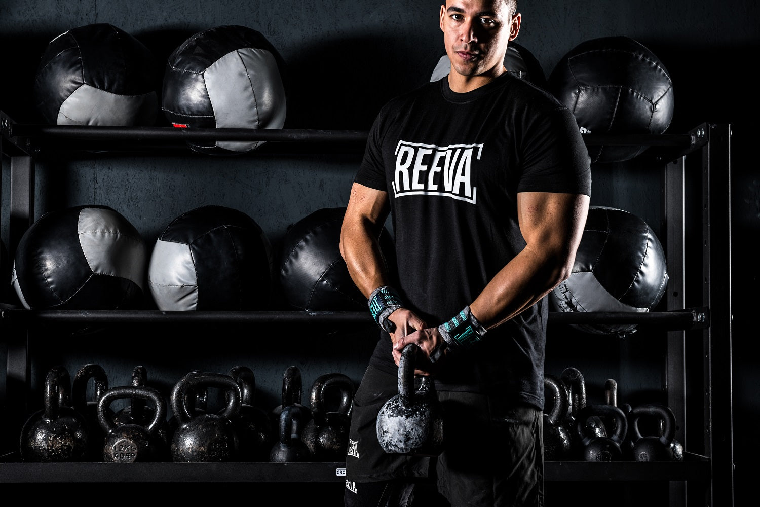 Reeva Wrist Wraps - Blauw