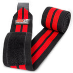 Gorilla Wear Knee Wraps - Zwart/Rood