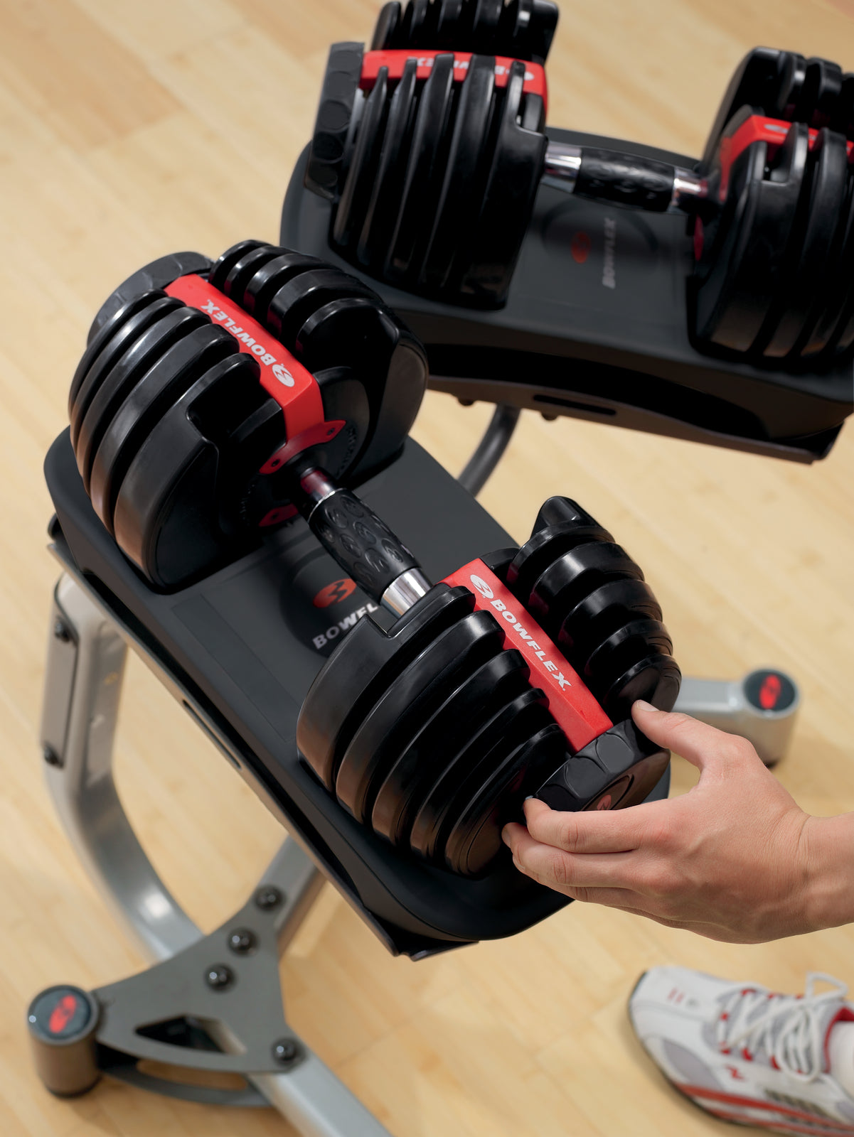 Bowflex SelectTech Dumbbell 552i - 23,8 kg - Verstelbaar - Inclusief gratis DVD