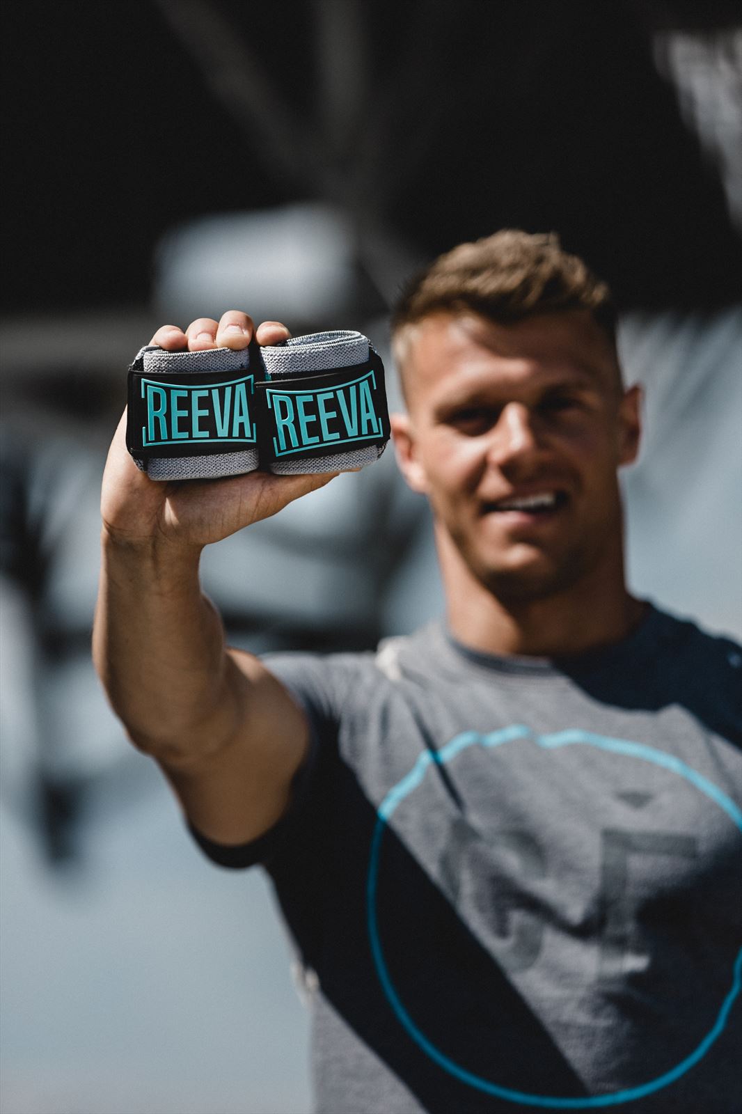 Reeva Wrist Wraps - Blauw