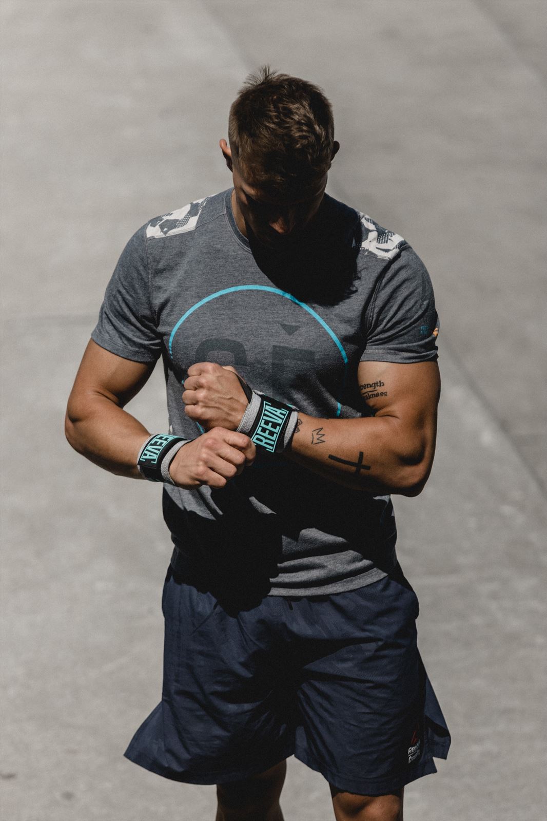 Reeva Wrist Wraps - Blauw