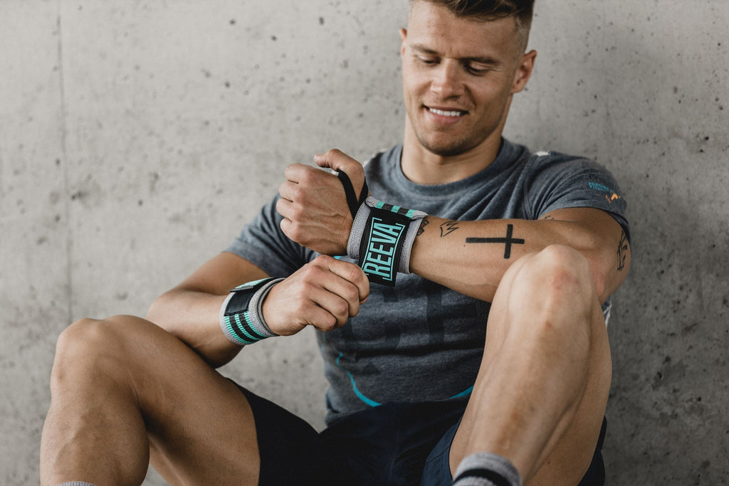 Reeva Wrist Wraps - Blauw