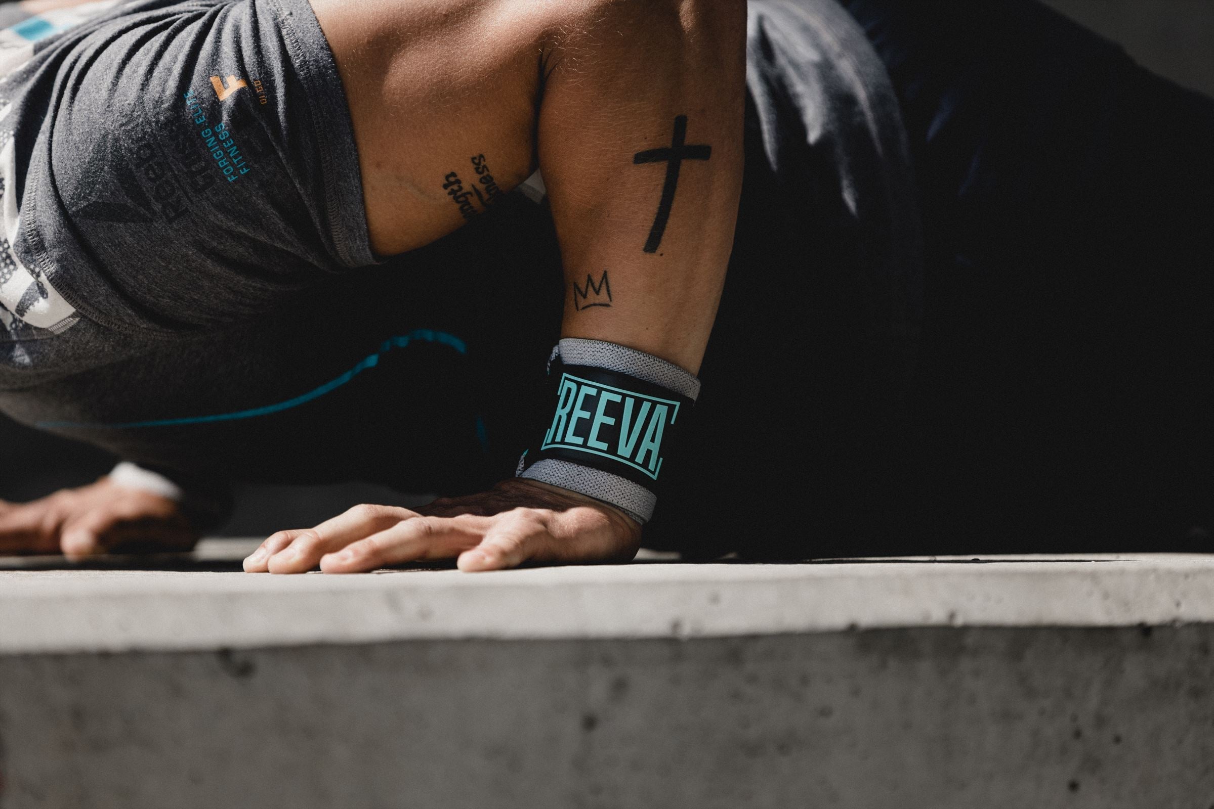Reeva Wrist Wraps - Blauw