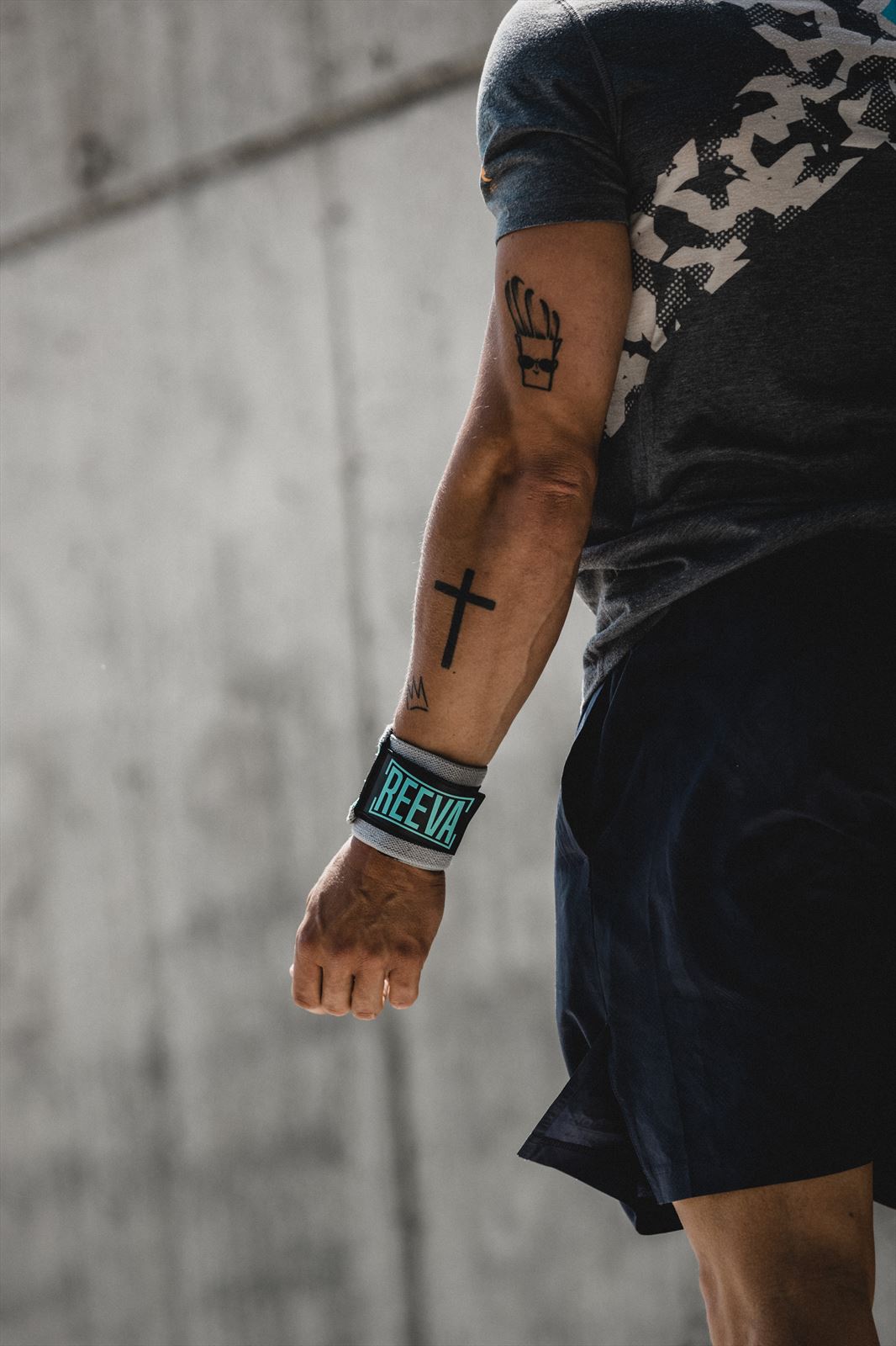 Reeva Wrist Wraps - Blauw