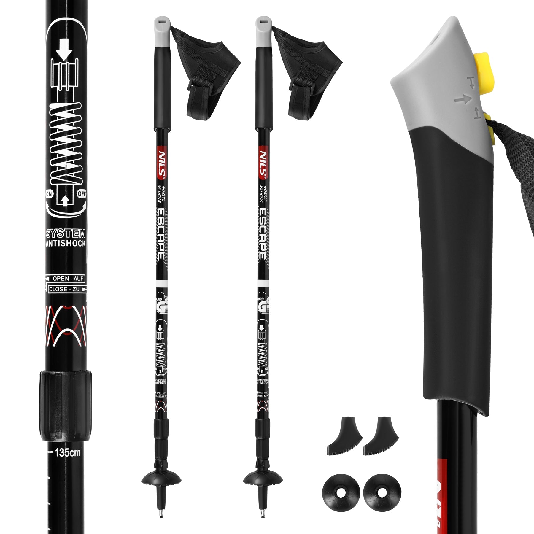NILS Nordic Walking Stokken
