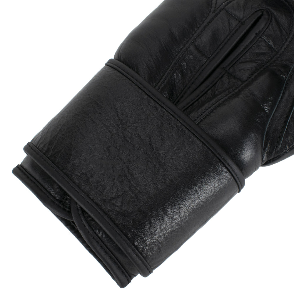 Super Pro Combat Gear Legend Lederen (Kick)Bokshandschoenen - Zwart