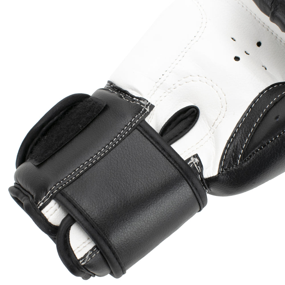 Super Pro Combat Gear Talent (Kick)Bokshandschoenen - Zwart/Wit