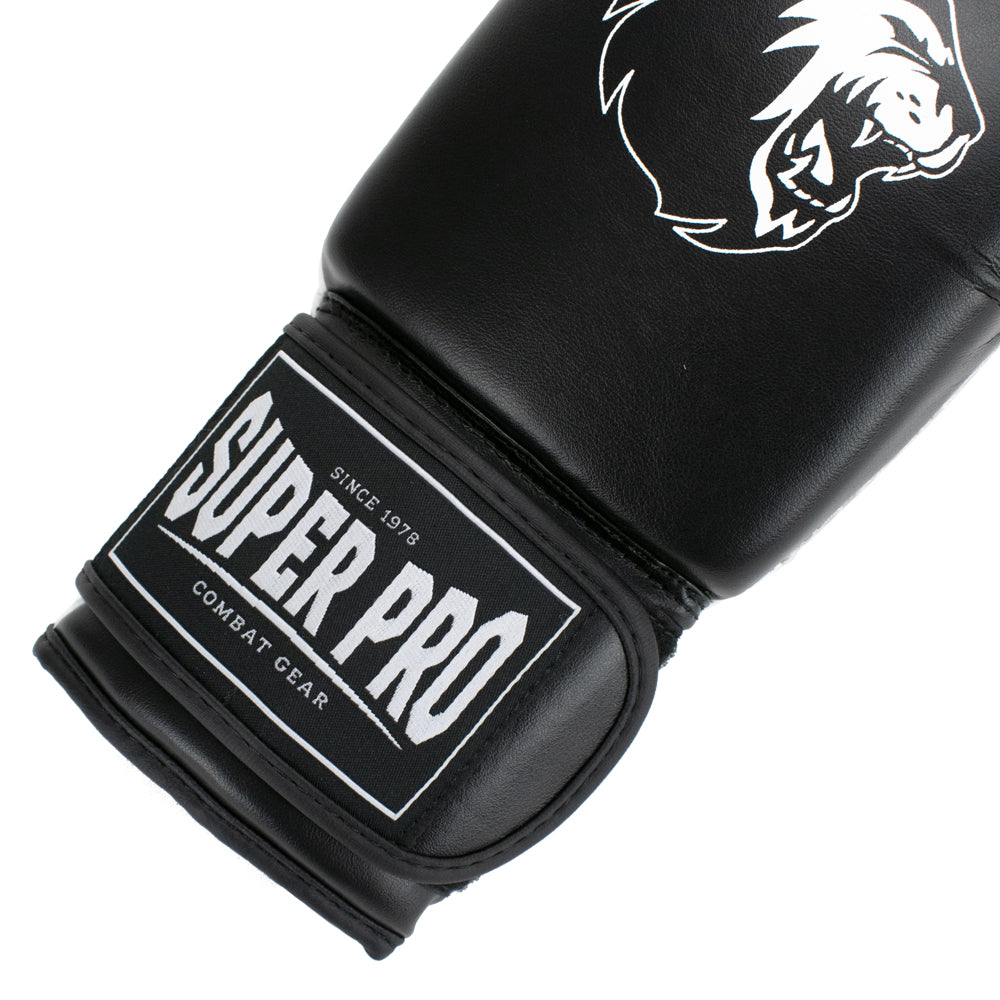 Super Pro Combat Gear Victor Bokszakhandschoenen - Zwart/Wit
