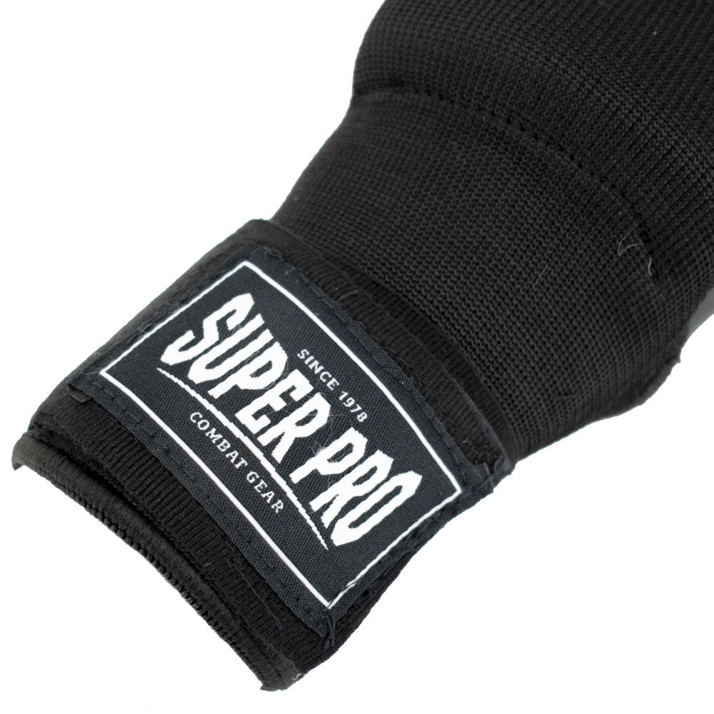 Super Pro Combat Gear Foam Binnenhandschoenen - Zwart/Wit
