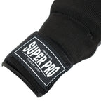 Super Pro Combat Gear Foam Binnenhandschoenen - Zwart/Wit