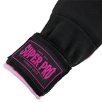Super Pro Combat Gear Foam Binnenhandschoenen - Zwart/Roze