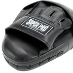 Super Pro Combat Gear Curved PU Handpads - Zwart / Wit