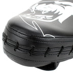 Super Pro Combat Gear Curved PU Handpads - Zwart / Wit