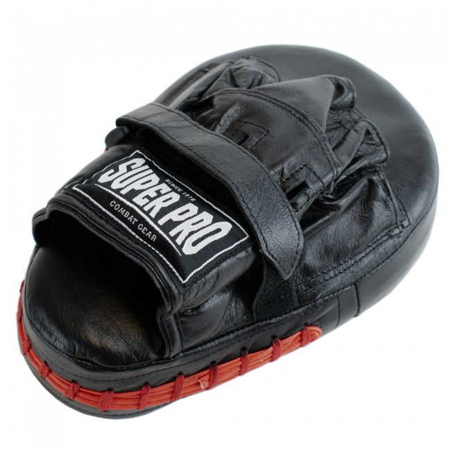 Super Pro Flat Hook and Jab Lederen Handpads