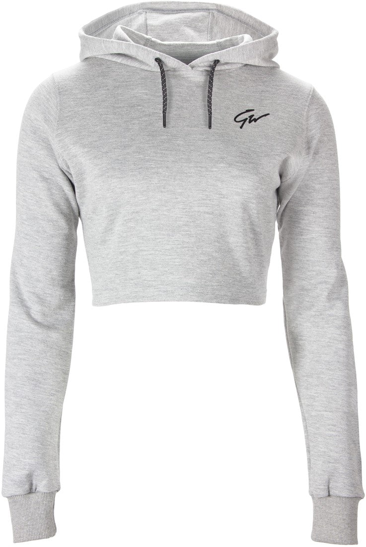 Gorilla Wear Pixley Cropped Hoodie - Grijs