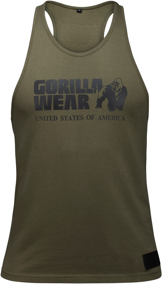 Gorilla Wear Classic Tank Top - Legergroen