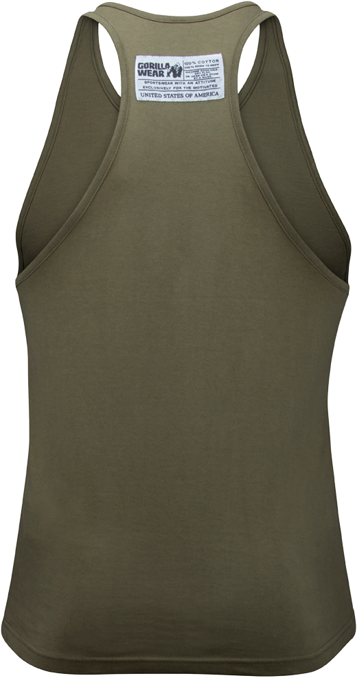 Gorilla Wear Classic Tank Top - Legergroen