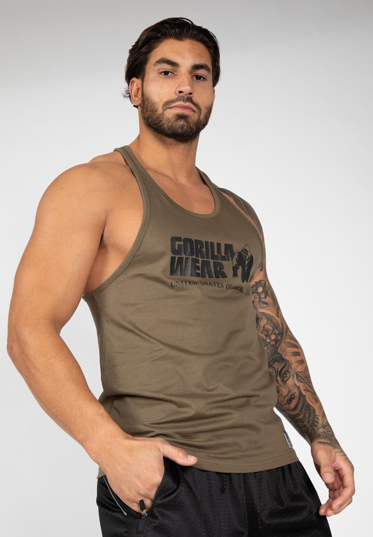 Gorilla Wear Classic Tank Top - Legergroen