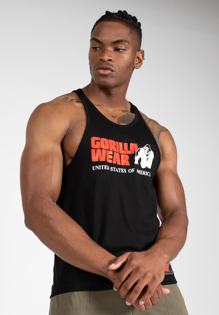 Gorilla Wear Classic Tank Top - Zwart