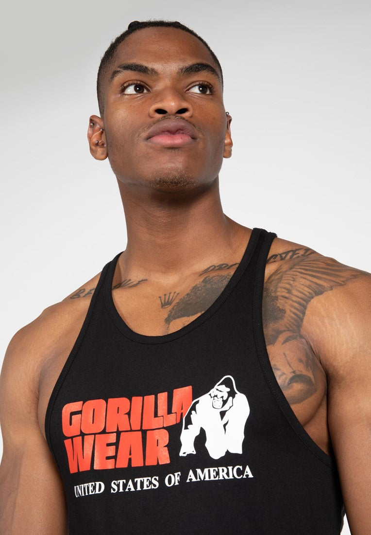 Gorilla Wear Classic Tank Top - Zwart
