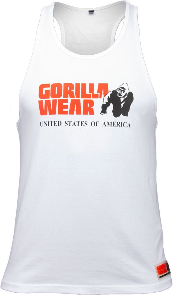 Gorilla Wear Classic Tank Top - Wit
