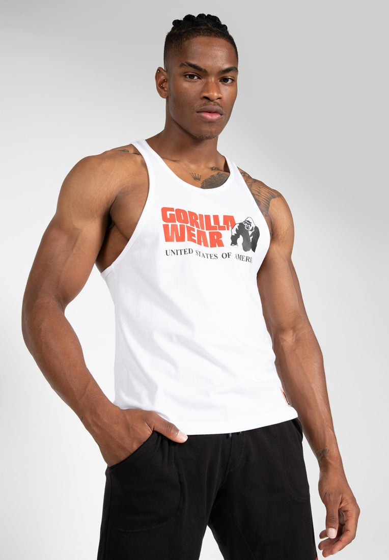Gorilla Wear Classic Tank Top - Wit