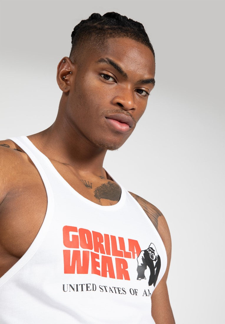 Gorilla Wear Classic Tank Top - Wit