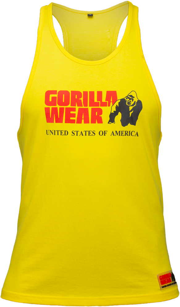 Gorilla Wear Classic Tank Top - Geel