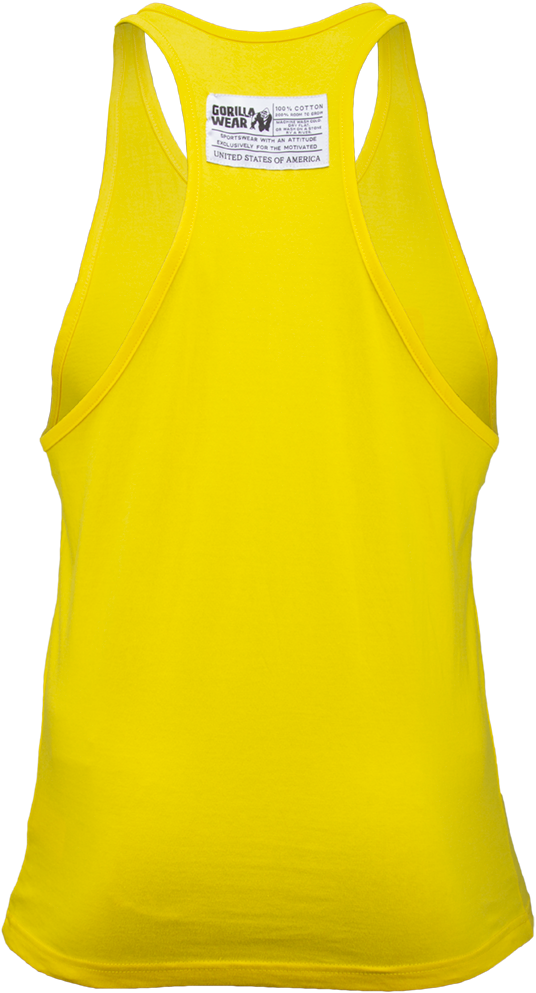 Gorilla Wear Classic Tank Top - Geel