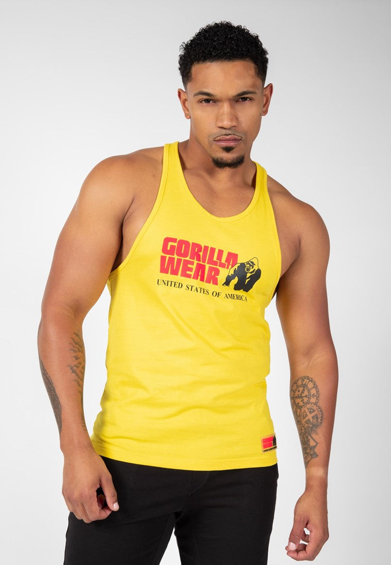 Gorilla Wear Classic Tank Top - Geel