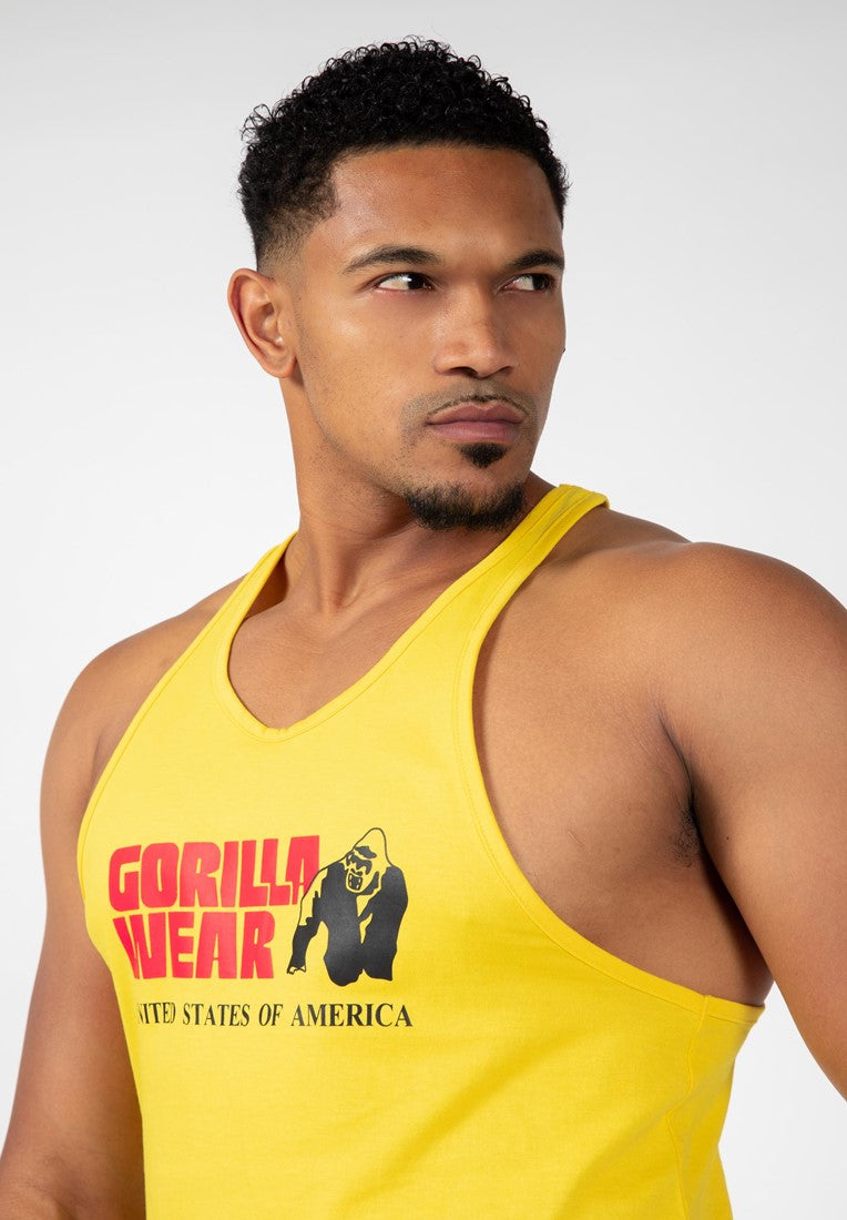 Gorilla Wear Classic Tank Top - Geel