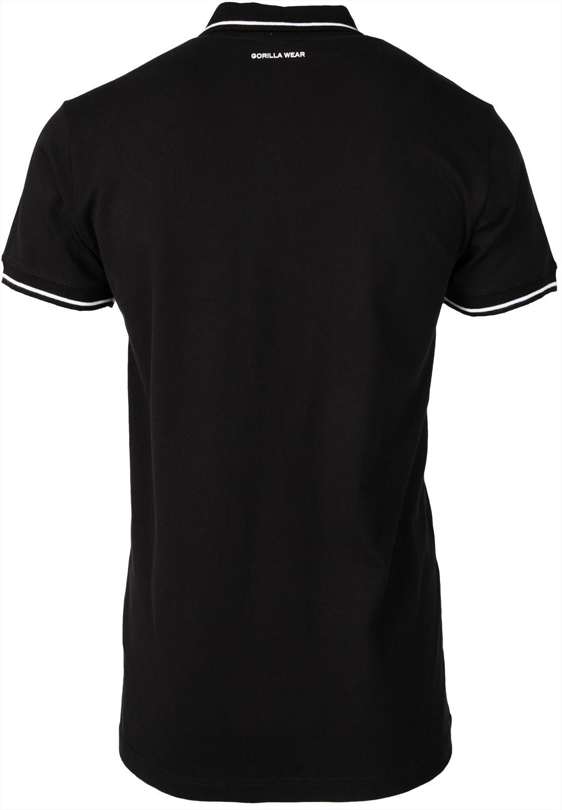Gorilla Wear Delano Polo - Zwart/Wit