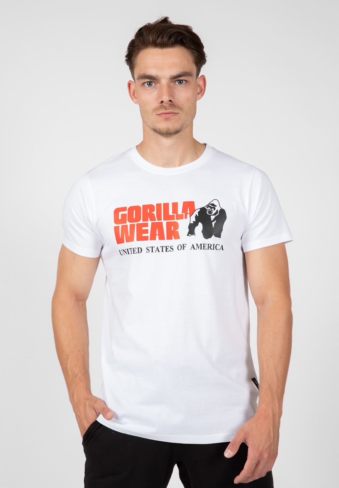Gorilla Wear Classic T-shirt - Wit