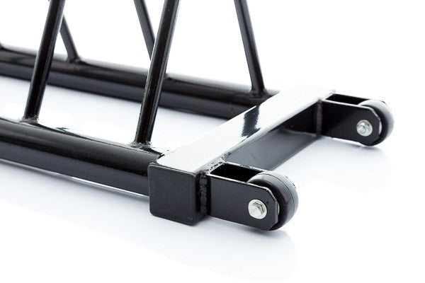 Muscle Power Opbergrek - voor 8 Bumper Plates - Zwart - Schijvenstandaard