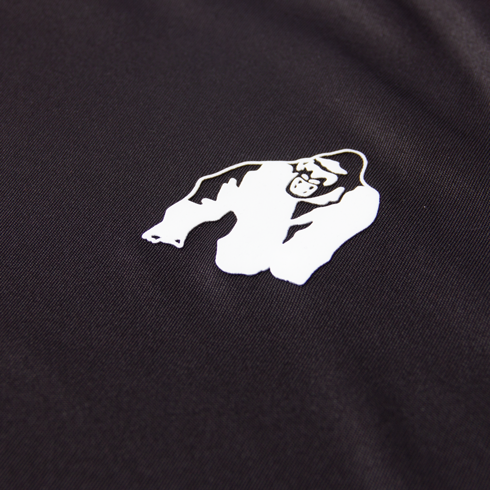 Gorilla Wear Performance T-Shirt - Zwart/Rood