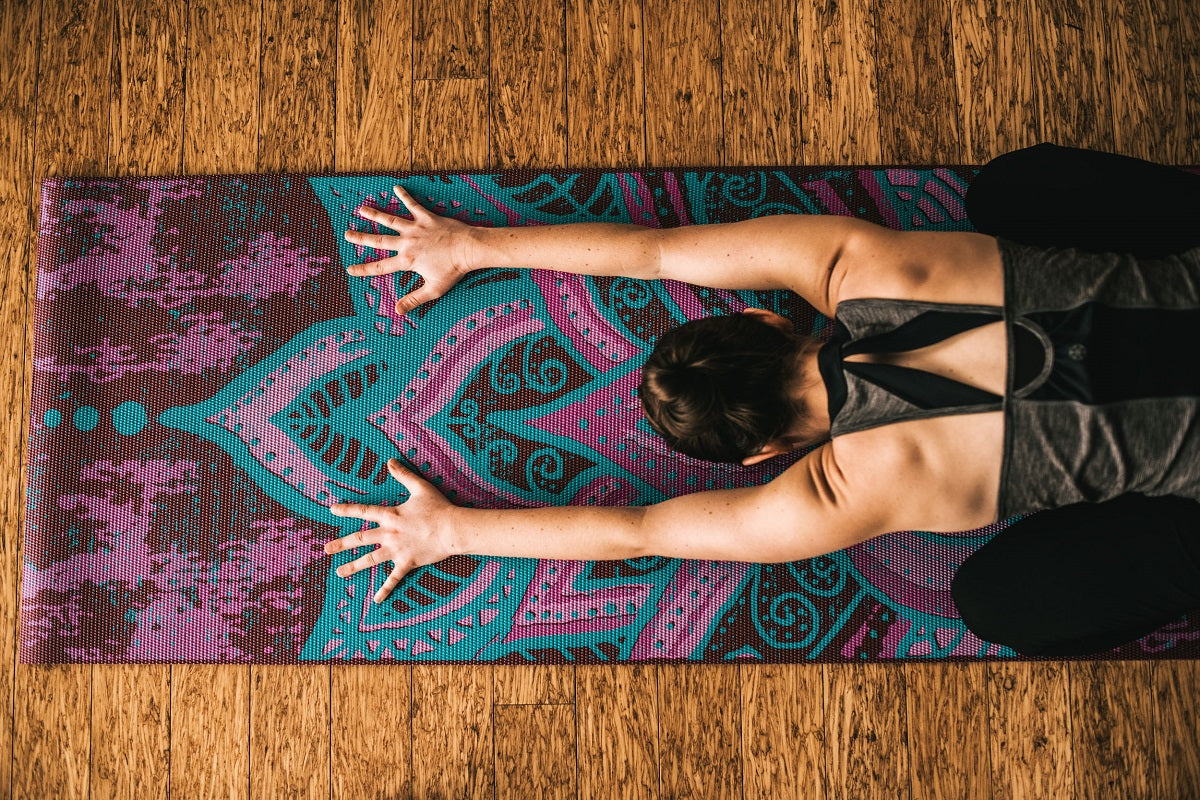 Gaiam Reversible Yogamat - 6 mm - Be Free