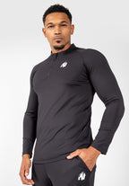 Gorilla Wear Hamilton Hybrid Longsleeve - Zwart