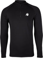 Gorilla Wear Hamilton Hybrid Longsleeve - Zwart
