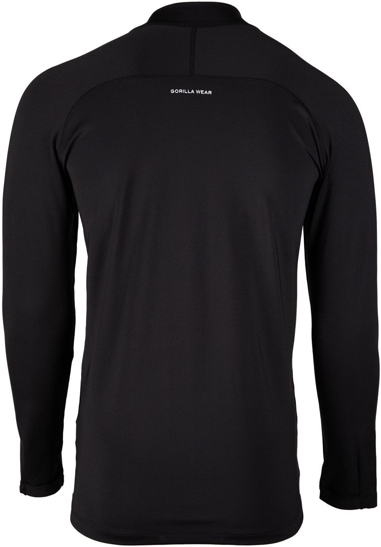 Gorilla Wear Hamilton Hybrid Longsleeve - Zwart