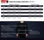 Gorilla Wear Hamilton Hybrid Longsleeve - Zwart