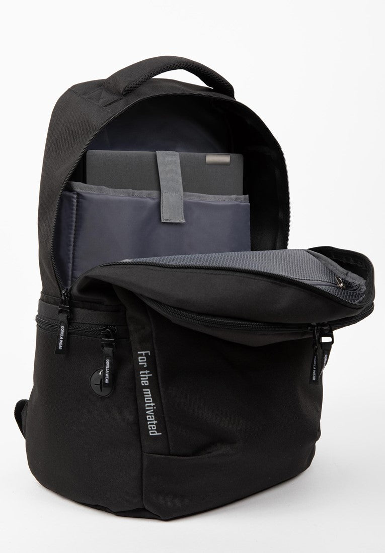 Gorilla Wear Akron Rugtas - Zwart