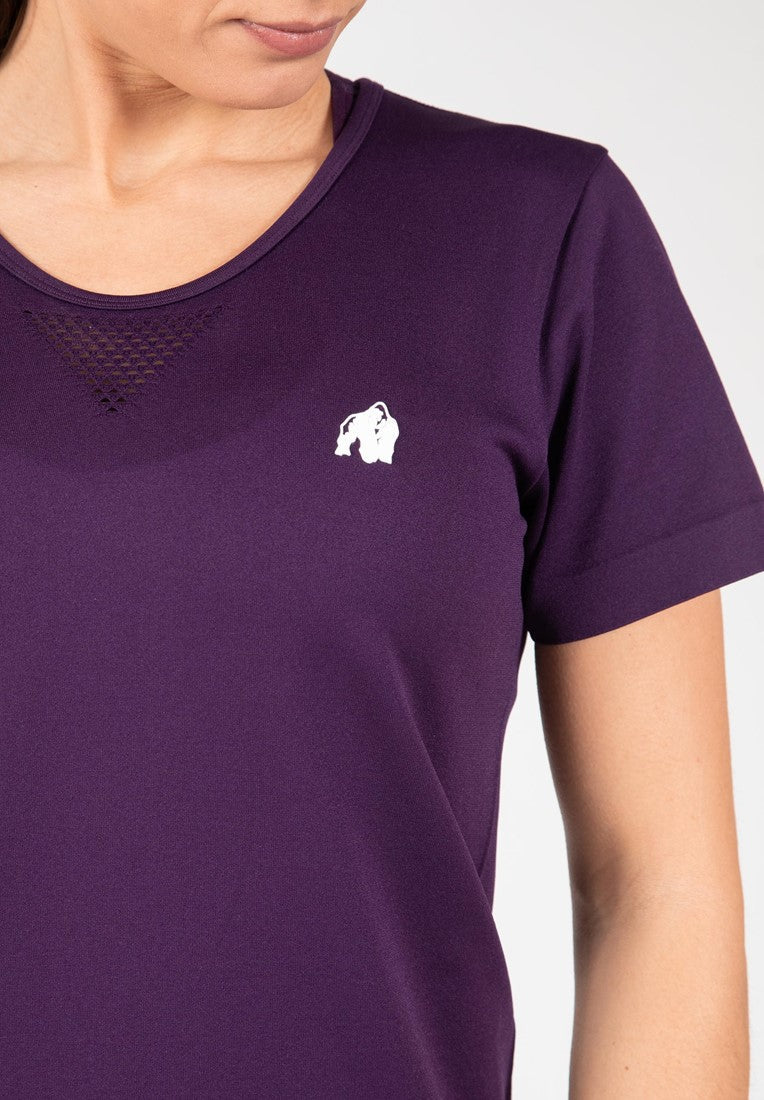 Gorilla Wear Neiro Seamless T-shirt - Paars