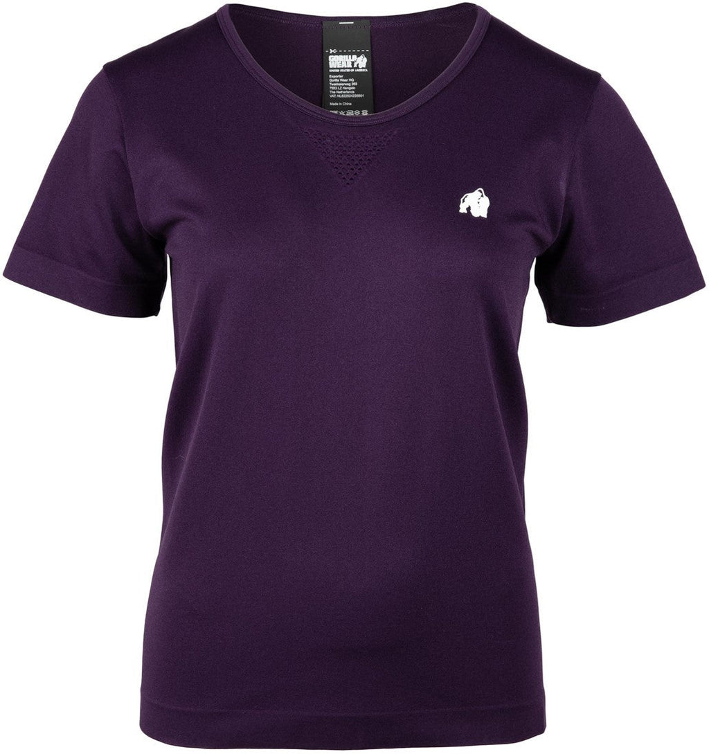 Gorilla Wear Neiro Seamless T-shirt - Paars