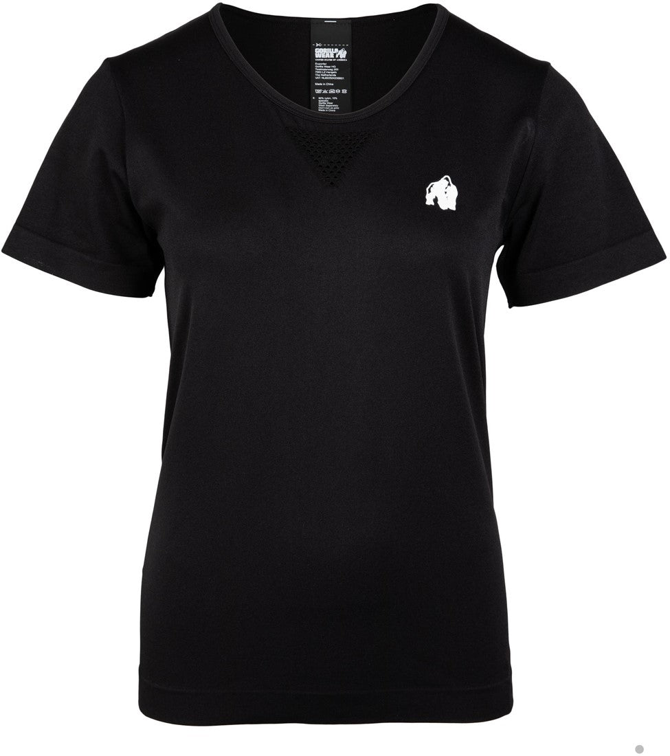 Gorilla Wear Neiro Seamless T-shirt - Zwart