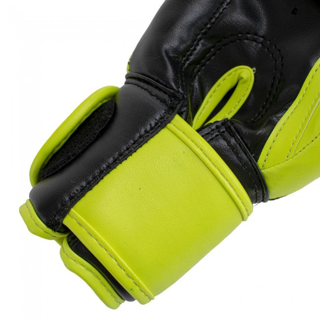 Super Pro Kids Bokshandschoenen Gorilla - Zwart/Geel